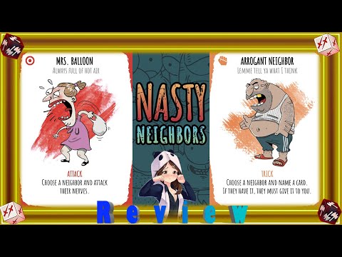 How to Play Nasty Neighbors & Review