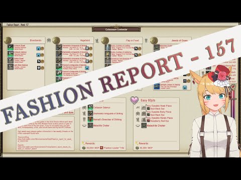 Fashion Report - Colosseum Contender - Week 157 (FFXIV)