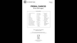 Primal Dances Score Brian Balmages Digital Sheet Music Download Primal Dances Score Brian Balmages Digital Sheet Music Download