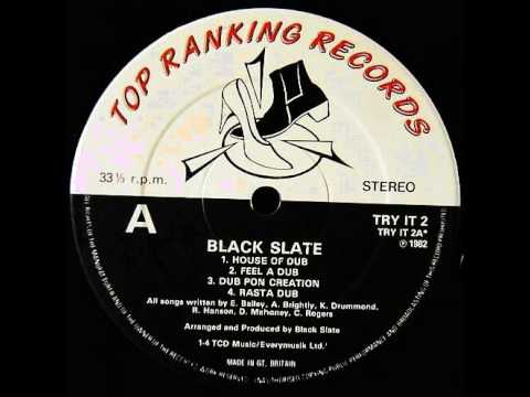 DUB LP- BLACK SLATE - Feel A Dub