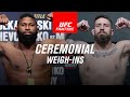 UFC Columbus: Ceremonial Weigh-In