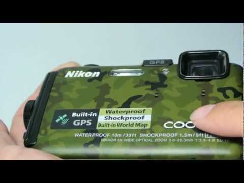 รีวิวภายนอกของกล้อง Nikon Coolpix AW100