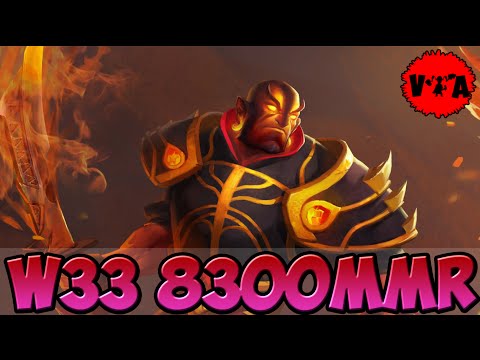 Dota 2 - W33 8300 MMR Plays Ember Spirit vol #1 - Ranked Match
