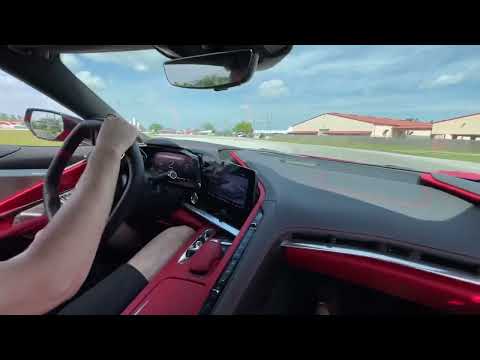 Barrett Jackson 2022 corvette hot lap