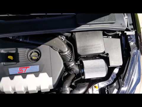 Focus ST COBB Filter Induction Sound (Before and After)
