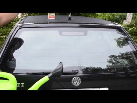 Autoaufbereitung #4 Nano Auto Glas Versiegelung fleet magic - Tutorial