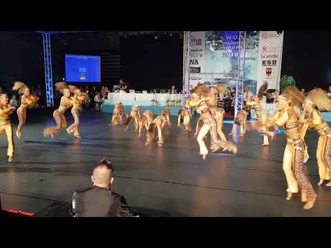 Weltmeister Disco Dance Formation Junioren Örebro 2018 M.O.G Empire