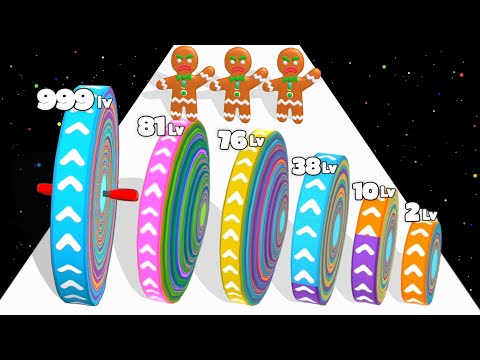 Peel Runner 3D - Layer Run New Game Satisfying ASMR (LEVEL UP LAYERS)