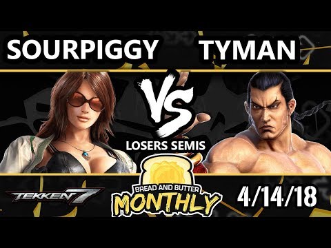 BnB 1 Tekken 7 - SourPiggy  (Katarina) Vs. tyman (Feng) - T7 Losers Semis