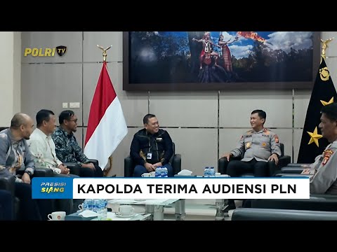 KAPOLDA KALTENG TERIMA AUDIENSI PLN UNIT INDUK PEMBANGUNAN KALIMANTAN BAGIAN BARAT