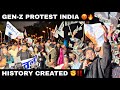 INDIA S FIRST GEN Z PROTEST FIRST TIME IN THE HISTORY OF INDIA ️ KARTIKEYA BHARDWAJ