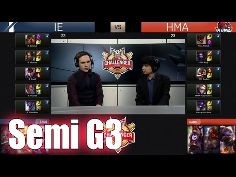 Inspire eSports vs HUMA | Game 3 Semi Finals S6 EUCS Spring 2016 | IE vs HMA G3