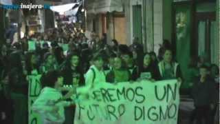 preview picture of video 'Nájera   Manifestación contra los recortes en educación 18 10 2012'