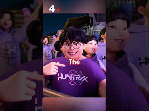 The 4 Creepiest Fans in Kpop Demon Hunters😮😱🤣 #kpopdemonhunters #movie #netflix #kpop