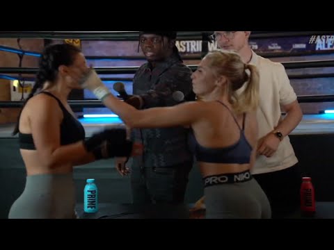 OnlyFans Model Thrown Through Table Right Before Her Boxing Match Against OnlyFans Model