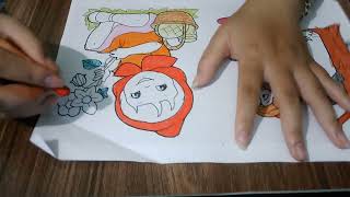 Coloring Pictures Of Lovely Moments Of Little Red Riding Hood 6 - All I Am