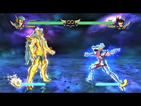 Aquarius Camus vs Pegasus Seiya (Hardest AI) - Saint Seiya: Soldiers' Soul
