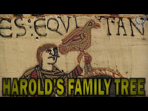 Family Tree of Harold Godwinson and how Queen Elizabeth II is his descendant