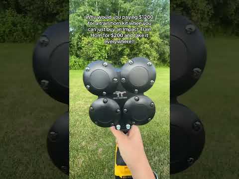 Impact Train Horn Vs Air Horn Kit