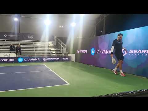 Jay Devilliers the best one handed backhand in pickleball #pickleball #jaydevilliers