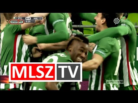 Amadou Moutari gólja a Ferencvárosi TC – Swietelsky Haladás mérkőzésen