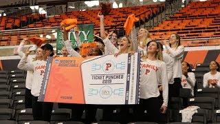 PRINCETON GETS NO. 11 SEED, TO FACE NO. 6 SEED KENTUCKY SATURDAY