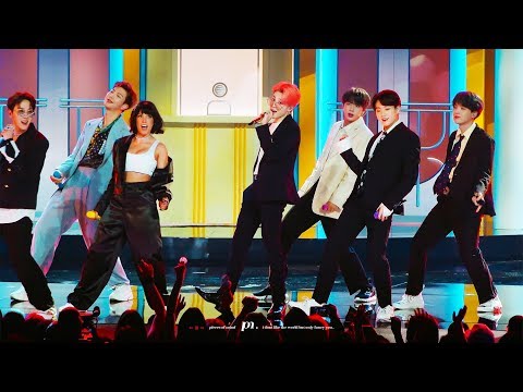 190501 작은 것들을 위한 시 (Boy With Luv) feat. Halsey  BTS JIMIN FOCUS /방탄소년단 지민 직캠 (BBMAs)