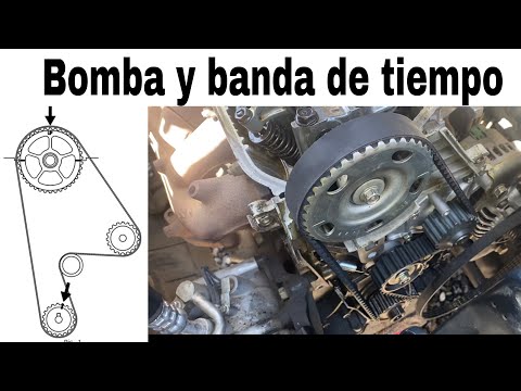 REEPLAZO DE BOMBA DE AGUA Y BANDA DE TIEMPO HONDA CIVIC 1.5L 1988-1995