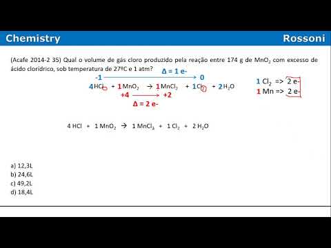 Acafe 2014-2 Medicina - Q35 Estequio + gases + redox