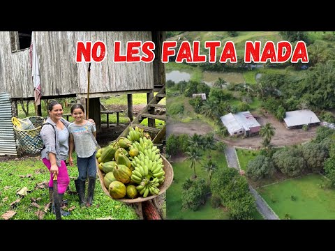 DEJARON la ciudad para producir la TIERRA de su FINCA 🥥🦃 Josué y Elie