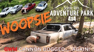 BOGGED & BROKEN - GWM Cannon's vs Scenic Rim 4X4 Adventure Park