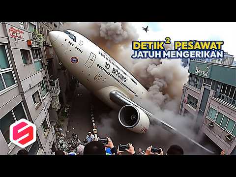 14 Rekaman Nyata Kecelakaan Pesawat Paling Tragis di Dunia!