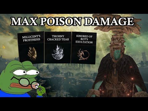 This Is What Max Poison Damage Looks Like In Elden Ring