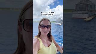 Icon Sighting At Costa Maya Cruise Port 🛳️ #cruisetravel #cruiseport #shipspotting #iconoftheseas