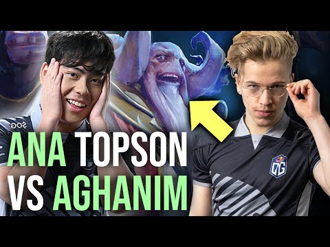 ANA + TOPSON destroying Aghanim's Labyrinth