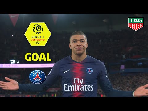 Goal Kylian MBAPPE (45' +2) / Paris Saint-Germain - Olympique de Marseille (3-1)(PARIS-OM)/2018-19