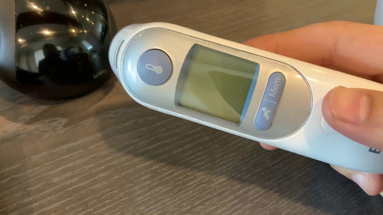 Braun Thermoscan 7: How to switch Celsius/Fahrenheit.