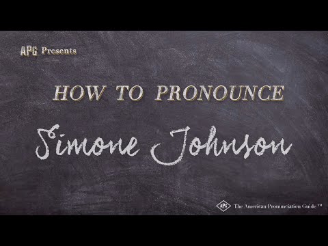 How to Pronounce Simone Johnson (Real Life Examples!)