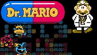 Dr. Mario (Famicom / NES, 1990) — 1P Session | All Endings Showcased 💊🧫🎬