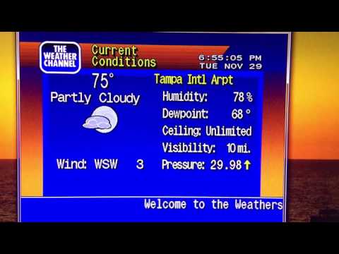 Weatherstar 4000 simulator - 11/29/2016