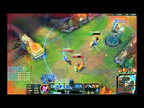 LOL - Yasuo vs Brand - Mid Line