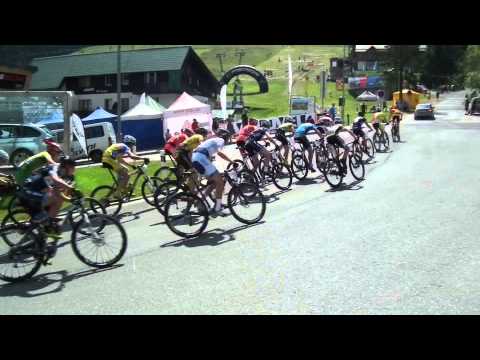 Start kadeti -  ČP MTB 2014 Pec pod Sněžkou