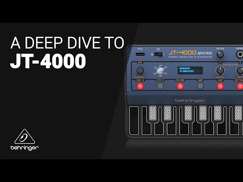 The Behringer JT-4000 MINI complete deep dive guide tutorial