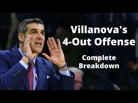 Villanova’s 4-Out Motion Offense | Complete Breakdown