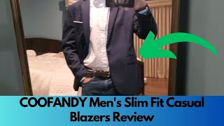 COOFANDY Men's Slim Fit Casual Blazers Review