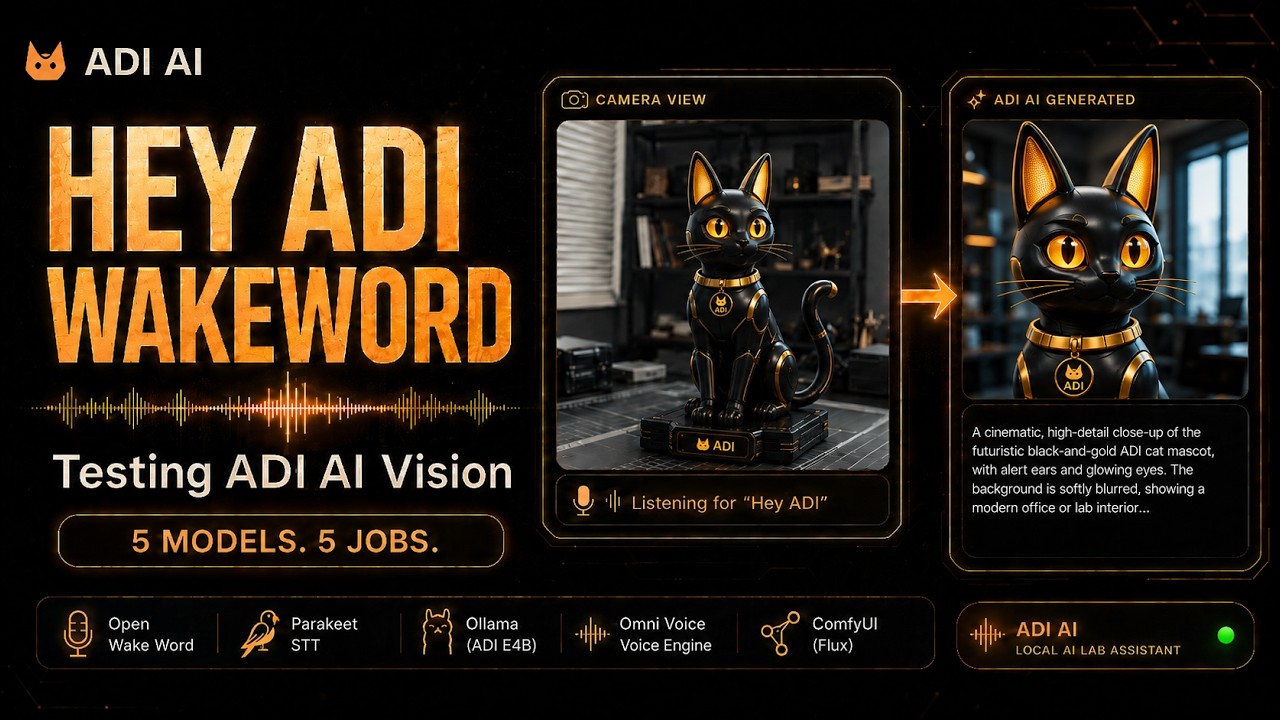 ADI fully local voice assistant demo
