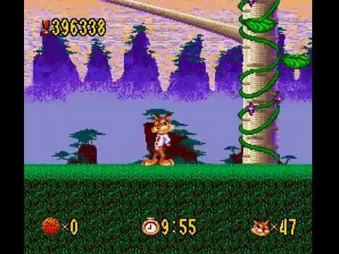 Bubsy in : Claws Encounters of the Furred Kind Megadrive