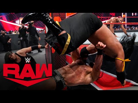 Drew McIntyre & Viking Raiders vs. Jinder Mahal, Veer & Shanky: Raw, Sept. 13, 2021