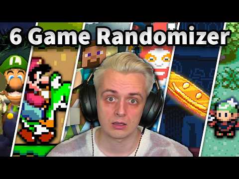 I Put 6 Games Into One Randomizer, It Was a Disaster