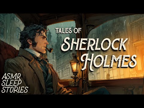 Let’s Solve Sleepy Mysteries with Sherlock Holmes | Fall Bedtime Stories with Rain Ambience